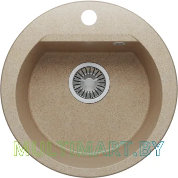 Кухонная мойка Polygran Atol-460 (песочный 302)